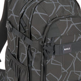 Rucksack School Origin Bold Edges Grey