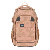 Rucksack School Origin Bold Leaves Karamell