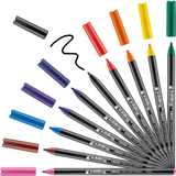 edding 1300 Fasermaler medium 10er-Metallbox sortiert