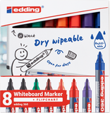 edding 363 Whiteboardmarker sortiert 8St Set