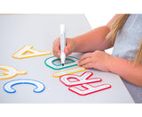 Buchstaben zum Fühlen und Nachspuren- Lieferzeit: ca. 2-3 Monate