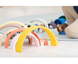 Spielfiguren „Regenbogen“ aus Holz 12 Stück