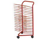 Trocknungswagen, silber oder rot