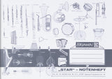 BRUNNEN Notenheft Star A5 quer