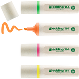 Edding 24 EcoLine Textmarker 4er-Set sortiert