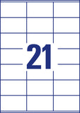 Etiketten, Home Office, Kleinpackung Avery Zweckform 21