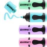 Edding 7 Mini Textmarker 4er-Set sortiert pastell
