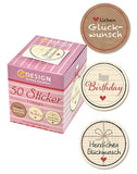AVERY Zweckform Rollensticker Motiv "Glückwunsch"