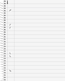 Collegeblock A5 80 Blat liniert 90 g/m²