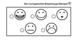 Bewertungsstempel "Lachgesichter"
