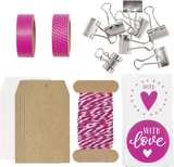 Schöner Schenken Set pink