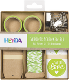 Schöner Schenken Set grün