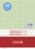 BRUNNEN Karteikarten A6 kariert