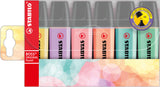 STABILO Textmarker Boss original Pastel 6er Set