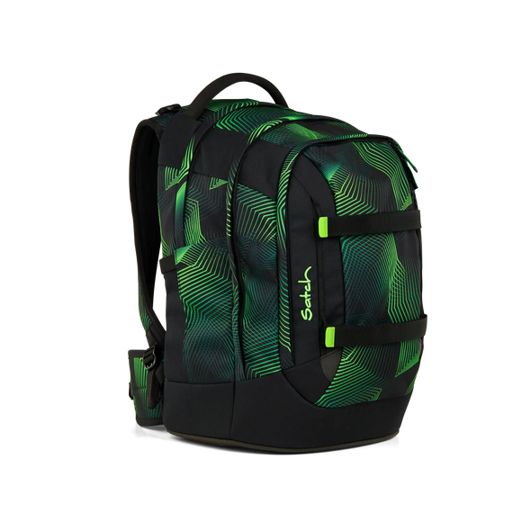 Satch Pack Seismic Green Schulrucksack