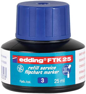 edding FTK 25 Nachfülltinte Flipchartmarker