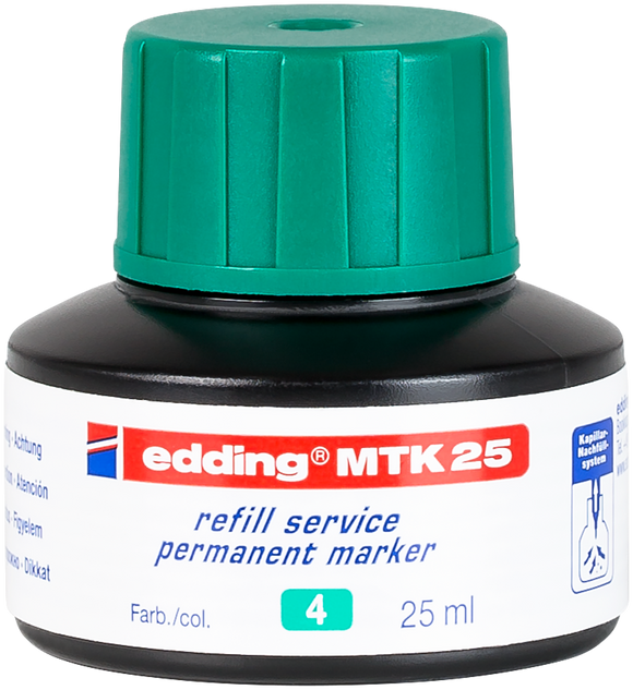 edding MTK 25 Nachfülltinte Permanentmarker