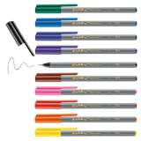edding 55 Fineliner sortiert 10St Metallbox
