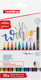 edding 1340 glitter Pinselstift sortiert 10St Set