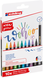edding 1340 glitter Pinselstift sortiert 10St Set