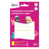 Wasserfeste Aufkleber bunt 24St. Avery Zweckform (Kopie)