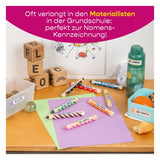 Stiftaufkleber rose/lila 50x10 30St. Avery Zweckform