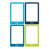 Schulaufkleber blau/grün 44x64 8St. Avery Zweckform