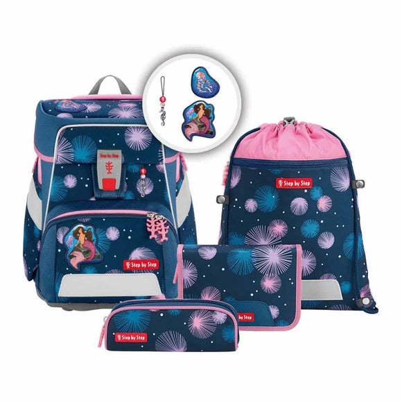 Step by Step Schulranzen Space 5tlg.Set Mermaid Delia