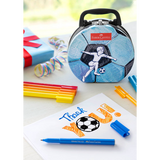 Connector Filzstift Fußballkoffer