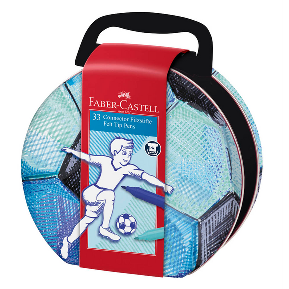 Connector Filzstift Fußballkoffer