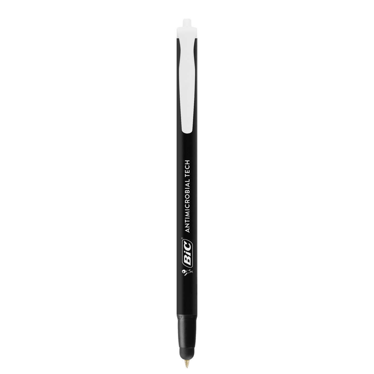 BIC Round Stic Kugelschreiber - Medium Point, 60 Stück Im Karton, Matte Kappe