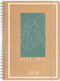 Schülerkalender A5 Jungle Leaf 2025/2026 2Seiten/1Woche