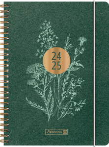 Schülerkalender A5 Botanical 2024/2025 2Seiten/1Woche
