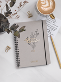 Schülerkalender A5 Botanical 2025/2026 2Seiten/1Woche