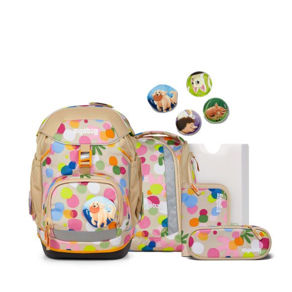 ergobag Schulranzen pack-Set Flower PowBär 6-teilig (Kopie)