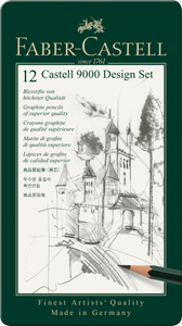 Bleistift CASTELL 9000 12St. im Etui Design