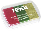 HEYDA 3-Color-Stempelkissen