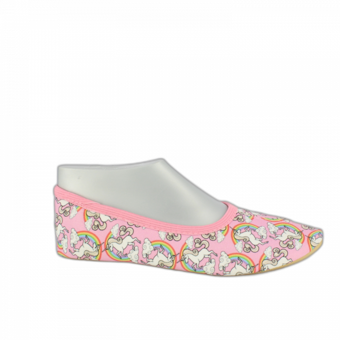 YUMP YUMPZ Gymnastikschuhe Pony ROSA - Baumwollschuhe Für Kinder Größe 30