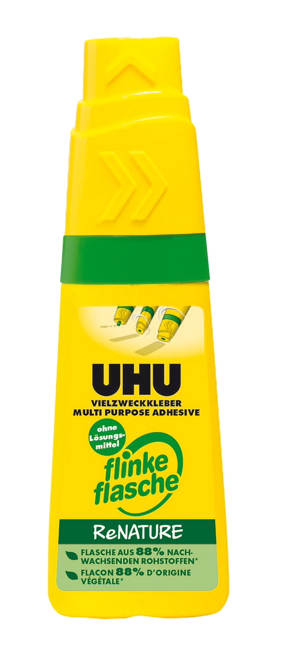 UHU Vielzweckkleber Flinke Flasche ReNature 40g