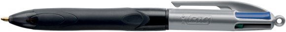 BIC Vierfarbkugelschreiber 4 Colours Grip Pro 4-farbig 0,4mm