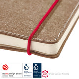 transotype senseBook Red Rubber small 9x14cm