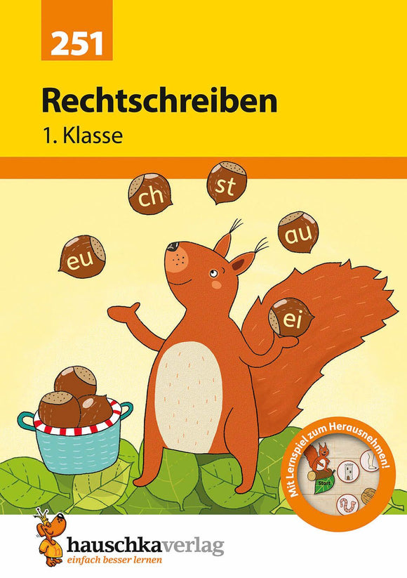Hauschka Verlag Lernheft Rechtschreiben 1. Klasse