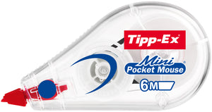 Tipp-Ex Korrekturroller Mini Pocket Mouse 5,0mm x 6m Tipp-Ex Korrekturroller Mini Pocket Mouse 5,0mm x 6m