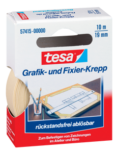 TESA Grafik- und Fixierkrepp 19mm x 10m